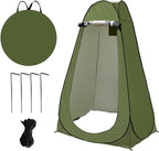 Privacy Shower Tent, Pop up Portable Camping Tent, Outdoor Toilet Changing Dressing Room, Instant Privacy Shelter for Picnic Waterproof Bathroom