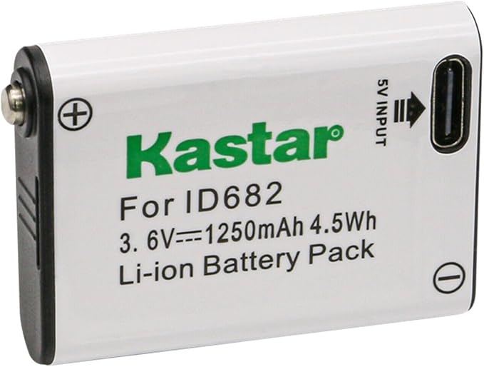 Kastar Battery 1-Pack Replacement for Coast FL FL60R, FL75R & FL85R LED Headlamps, Black Diamond Equipment Sprinter 275 Sprinter 500 Revolt 350, Storm 450 HEADLAMP Kobalt 500-Lumen LED Headlamp