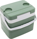 8.5 Liter Camping Cooler, Hard Ice Retention Cooler Lunch Box, Portable Small Insulated Cooler for Outdoor, Beach, Picnic, Travel