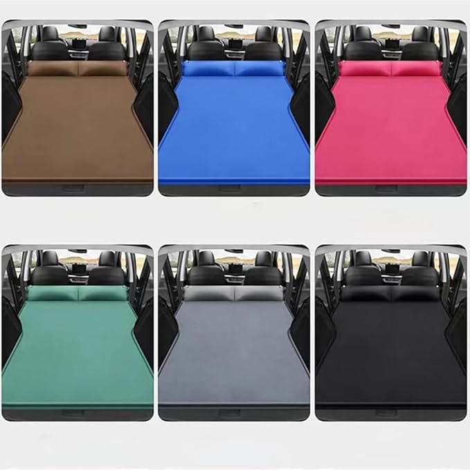 Car Inflatable Mattress for Benz G Class G500 G550 G63 AMG 2019-2023 2024,Folding Air Bed Cushion Outdoor Camping Travel Portable Sleeping Pad Car Accessories,Green