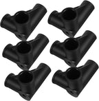 6pcs Pet Canopy Connectors Versatile Replacement Fittings for Dog Cat Tents Easy Installation Quick Assembly for Outdoor Adventures Durable Plastic Tent Support