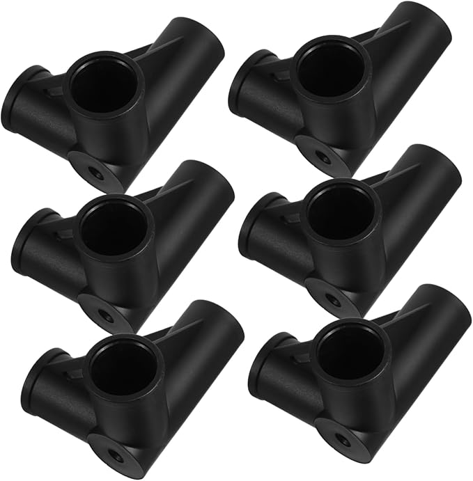 6pcs Pet Canopy Connectors Versatile Replacement Fittings for Dog Cat Tents Easy Installation Quick Assembly for Outdoor Adventures Durable Plastic Tent Support