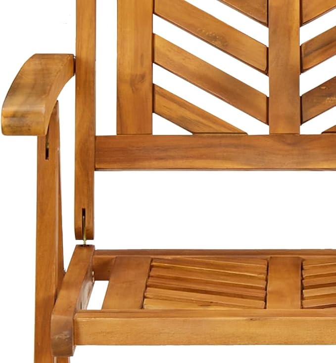 Reclining Patio Chairs 2 pcs,Outdoor Chairs,Leisure Chair,Reception Chair,Garden Chair,Decorative Chair,Camping Chair,Conversation Chair,for Patio,Balcony,Party, Solid Wood Acacia