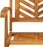 Reclining Patio Chairs 2 pcs,Outdoor Chairs,Leisure Chair,Reception Chair,Garden Chair,Decorative Chair,Camping Chair,Conversation Chair,for Patio,Balcony,Party, Solid Wood Acacia