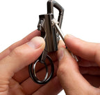 SURVIVE Permanent Match Bottle Opener Metal Keychain, Reusable Survival Fire Starter Lighter, Emergency Waterproof Striker Stick Kit