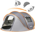 EchoSmile Instant Pop Up Camping Tent, 2/4/6 Person, Easy Setup Tent, Water Resistant Dome, Portable with Carry Bag