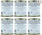 Future Essentials Dehydrated Mirepoix Mix (Soffritto) with Dried Carrots, Celery & Onions | Shelf Stable Emergency Food | Hiking, Backpacking & Camping | Easy Prep Survival Food | #2.5 Can Pack of 6