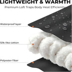 Sleeping Bag for Adults Warm Weather, Compact Lightweight Backpacking Sleeping Bag with Compression Sack, Camping Essentials Gear for Hiking Travel Climbing Outdoor & Indoor Use