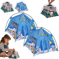 2PCS Miniature Cute Tent,1:12 Scale Miniature Camping Tent, 6.7 Inch Realistic Doll House Tents,Handmade Mini Tents for Diorama Displays,Photography Props,Birthday Gift Decor