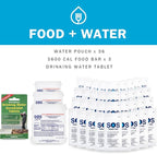 EVERLIT Complete 72 Hours Earthquake Bug Out Bag Emergency Survival Kit for Family. Be Prepared for Hurricanes, Floods, Tsunami, Other Disasters