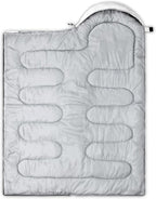 QOOMO Camping Sleeping Bags,3 Season Warm & Cool Weather,Lightweight,Waterproof Sleeping Bags for Adults & Kids,Traveling,and Outdoors,Camping Gear Equipment