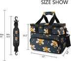 Cooler Bag Insulated Picnic Bag Large Lunch Box Reusable Tote Bag Soft Sided Portable Beach Cooler Grocery Camping