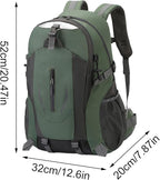 Mens Hiking Backpack,40L Hiking Pack Outdoor Backpack - Rucksack Waterproof Bag Storage Organizer for Cycling Camping Sports Fishing Climbing Travel Backpacking