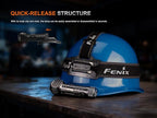Fenix HM61R V3.0 Rechargeable Work Headlamp, 1800 Lumens Industrial Headlamp & Flashlight, Spot + Flood, Red Light, Magnetic Tailcap with Lumentac Organizer