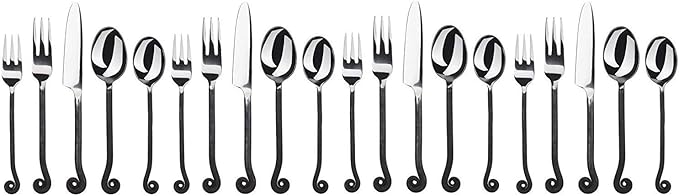 Treble Clef Flatware Set, Service for Persion (4 set)