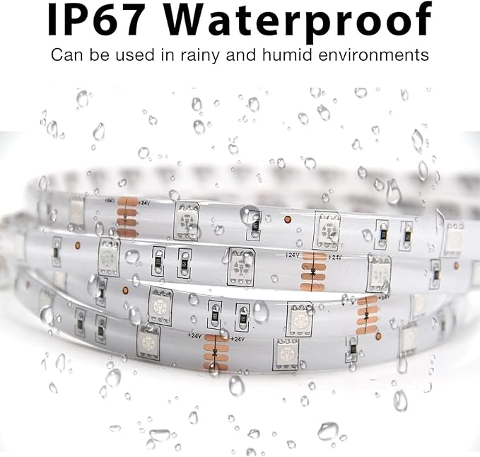 Upgrade Solar Led Strip Lights Outdoor, 20ft Solar Rope Lights Self-Adhesive Waterproof, 8 Mode with Remote Timer and Auto On/Off, Perfect for Deck, Patio, Poolside, Camping Decor, Cold White