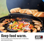 Weber Master-Touch Charcoal Grill, 22-Inch, Deep Ocean Blue – Premium Outdoor BBQ Grill with Tuck-Away Lid Holder & One‑Touch™ Cleaning System, Porcelain‑Enameled Kettle