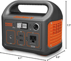 Jackery Portable Power Station Explorer 290, 290Wh Backup Lithium Battery, 110V/200W Pure Sine Wave AC Outlet, Solar Generator (Solar Panel Not Included) for Outdoors Camping Travel(Renewed)