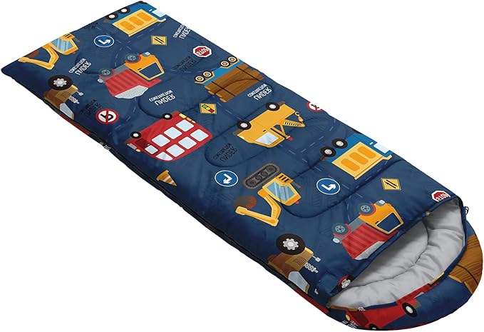 QOOMO Camping Sleeping Bags,3 Season Warm & Cool Weather,Lightweight,Waterproof Sleeping Bags for Adults & Kids,Traveling,and Outdoors,Camping Gear Equipment