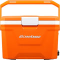 EchoSmile Insulated Portable Cooler 20L/21qt, Outdoor Hard Cooler Ice Chest Box for Camping, Drink, Beach, Fishing and Boating