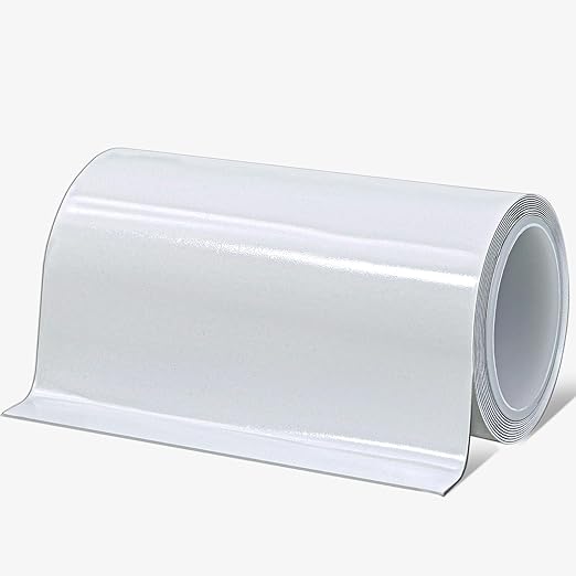 Waterproof Repair Tape for Fabric, Plastic, Awning, RV Underbelly, Tarp, Tent, Sail and Boat Cover Outdoor Repair Patch, Heavy Duty,5 Inch x 10FT White