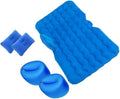 SUV Inflatable Bed, Car Camping Air Mattress, Cold-Resistant and Wear-Resistant Inflatable Mattress, Fast Inflatable Folding Bed, Multi-Functional Travel Sleeping Mat (Blue Size 1)