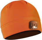 POWERCAP LED Hat Light 150 Lumens Rechargeable Fleece Beanie with Bright Built-in Headlamp Waterproof LED Warm One Size Cap