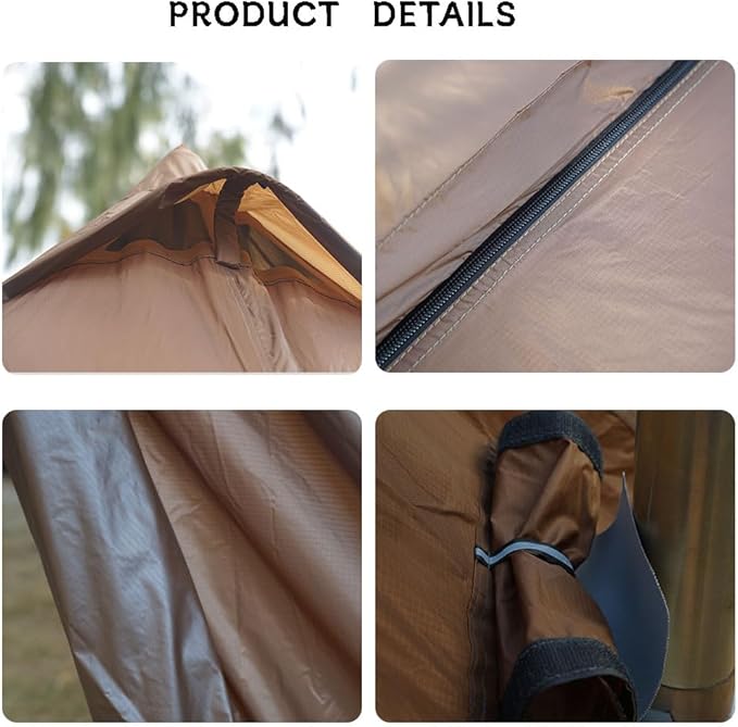 Camping Hot Tent with Wood Stove Jack Winter Teepee Tent 4 Season Backpacking Tent for Survival Hunting Military Fishing