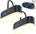 Motion Sensor Camping Lights,Rechargeable Camping Lantern, Portable Hanging Tent Lights,IPX5 Waterproof Emergency Light for Outdoor,SOS Mode Hurricane Power Outages,Magnet Work Light,2 Pack