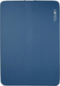 Exped DeepSleep Mat Duo Long Wide Plus - Self Inflating Firm Car Sleeping Mat, 3” Foam Pad, Pump Included