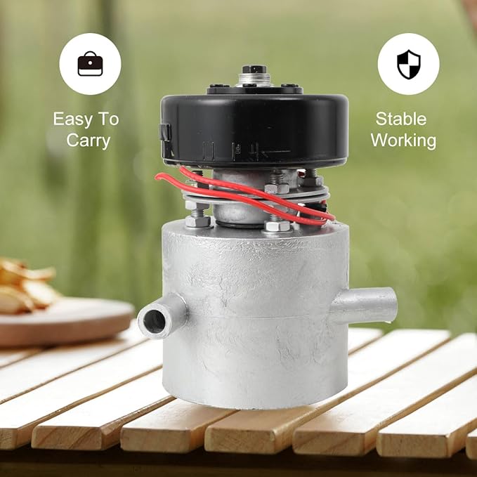 Three-Phase AC Hydro Generator, 3-Inlet Portable Water Turbine, Micro Hydroelectric Generator for Off-Grid Living, Camping, Emergency Power Supply，1000W 220V