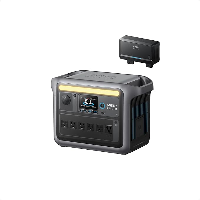 Anker SOLIX C1000 Portable Power Station + Alternator Charger