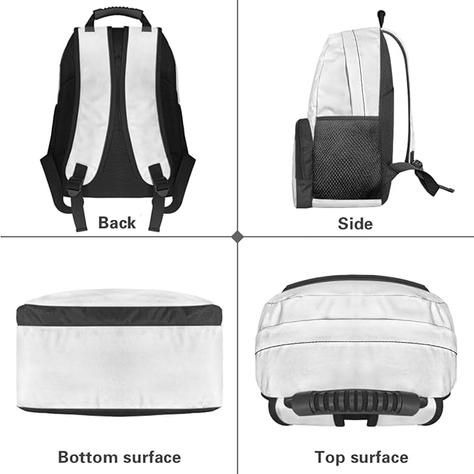 Custom Backpack and Lunch Box Set Personalized Bookbag Lightweight Portable Kids Bookbag and Lunch Box Set Boys 4 in 1 School Bag for Boys 10-12 Travel Outdoor Daypack