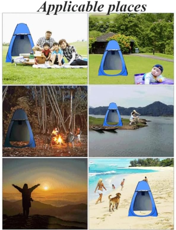 Portable Pop-Up Privacy Changing Tent (Dark Blue)