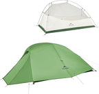 Naturehike Cloud Up 3 Person Backpacking Tent with Footprint - 3 Season Free Standing Lightweight 3 Person Camping Tent | with Footprint, Free Standing, Dome, Camping, Hiking, Waterproof
