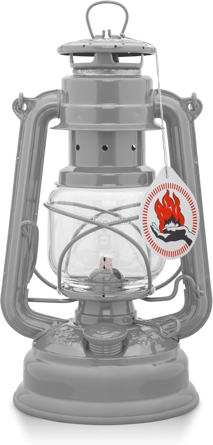 FEUERHAND Lantern 276-2 Made in Germany Nordic Grey Nordic Gray Camping Outdoor