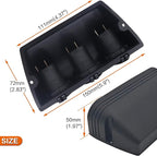 12-24 V Multifunctional 3 Hole Tent Type Car Modification Cigarette Lighter Splitter Power Sockets Female Power Outlet Adapter for Portable Auto Electronic Devices