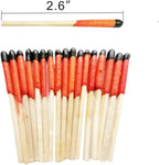 Emergency Fire Starter | Windproof & Waterproof Storm Matches with Waterproof Case & Wax Rope | Survival Gear for Camping, Hiking, Bushcraft, Outdoor Survival