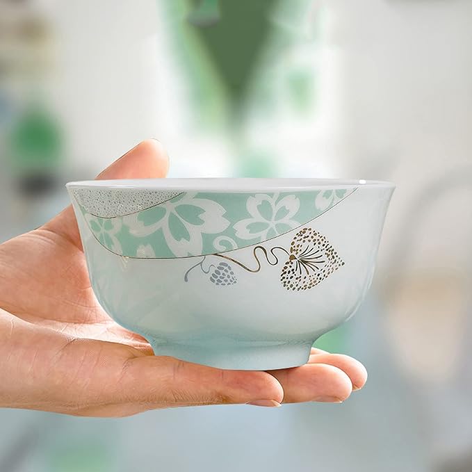 Milky White Porcelain Tableware Set Home Simplicity Combination Tableware Set of Bowls Dessert Plates Soup Plates Dinner Plates 58 Piece Set