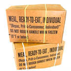 2026, 2027 inspection MRE Meals Ready to Eat A and B bundle cases. Fresh and Genuine Military US surplus emergency food full box long shelf life for Camping, Outdoors, Hiking & Prepping