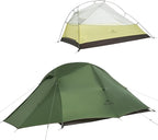 Naturehike Cloud Up 3 Person Backpacking Tent with Footprint - 3 Season Free Standing Lightweight 3 Person Camping Tent | with Footprint, Free Standing, Dome, Camping, Hiking, Waterproof