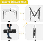 KingCamp Aluminum Folding Camp Table - Lightweight, Portable, Roll Up for Outdoor Camping, Picnic, Barbecue