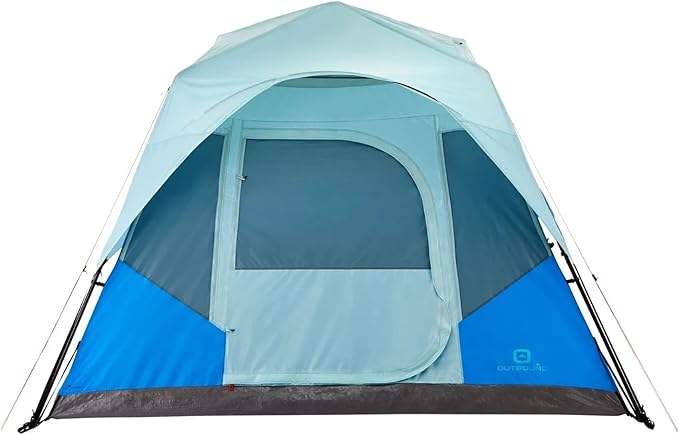 Outbound Instant Pop up Tent for Camping with Carry Bag and Rainfly | Water Resistant | 3 Season | Dome & Cabin Tents, 5, 6, 8, and 10-Person