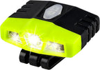 LHOTSE Ultra Bright Mini Hands Free Cree LED Clip on Cap Light - Rechargeable Waterproof Hat Light Flashlight Portable Headlamp for Fishing Camping Hand Work Baseball Caps