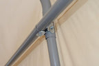 ShelterLogic Peak Style Roof Instant Garage Carport Car Canopy with Steel Frame and Waterproof UV-Treated Cover