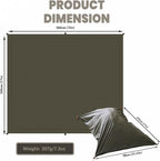 Onewind Ultralight Tent Footprint, Ground Backpack Rain Cover, Waterproof Bag Cover Picnic Sheet Anti-Dew Condensation Packing Sack Gear Storage for Rainy Days Camping Backpacking Hiking