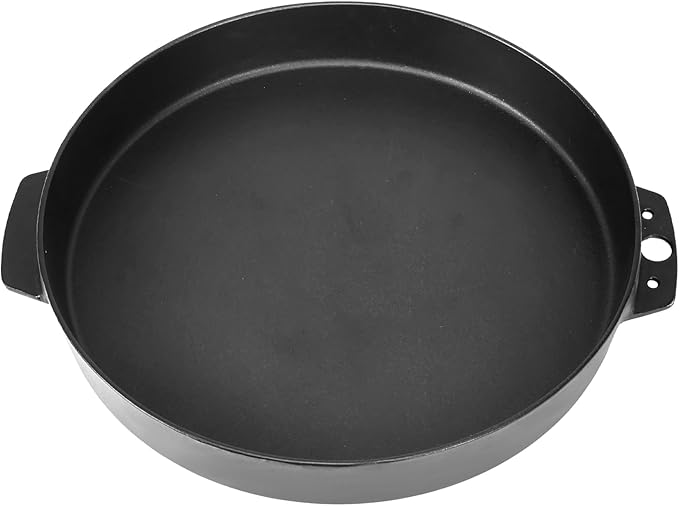 QuliMetal 77011 Gourmet BBQ System Griddle for Weber 22 1/2 inch Charcoal Grill, Fits Most Cooking Grates for Weber Gas/Pellet Grills (Genesis, Spirit, Searwood &More), 14.96" x 13.14” x 2.1"