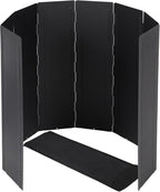 Lineslife 23.6 Inch Extra Tall Camping Stove Windscreen - Heavy Duty 8-Panel Folding Design for Butane Burners and Grills, Camp Stove Windshield for Camping, Hiking, Picnic