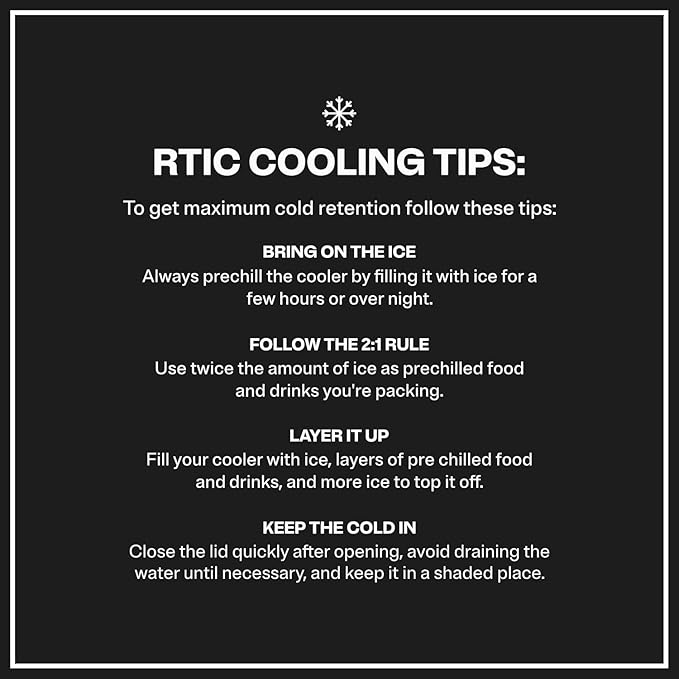 RTIC Ultra-Light 32 Quart Hard Cooler Insulated Portable Ice Chest Box for Drink, Beverage, Beach, Camping, Picnic, Fishing, Boat, Barbecue, 30% Lighter Than Rotomolded Coolers