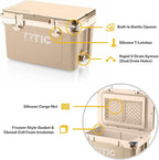 RTIC Ultra-Light 32 Quart Hard Cooler Insulated Portable Ice Chest Box for Drink, Beverage, Beach, Camping, Picnic, Fishing, Boat, Barbecue, 30% Lighter Than Rotomolded Coolers